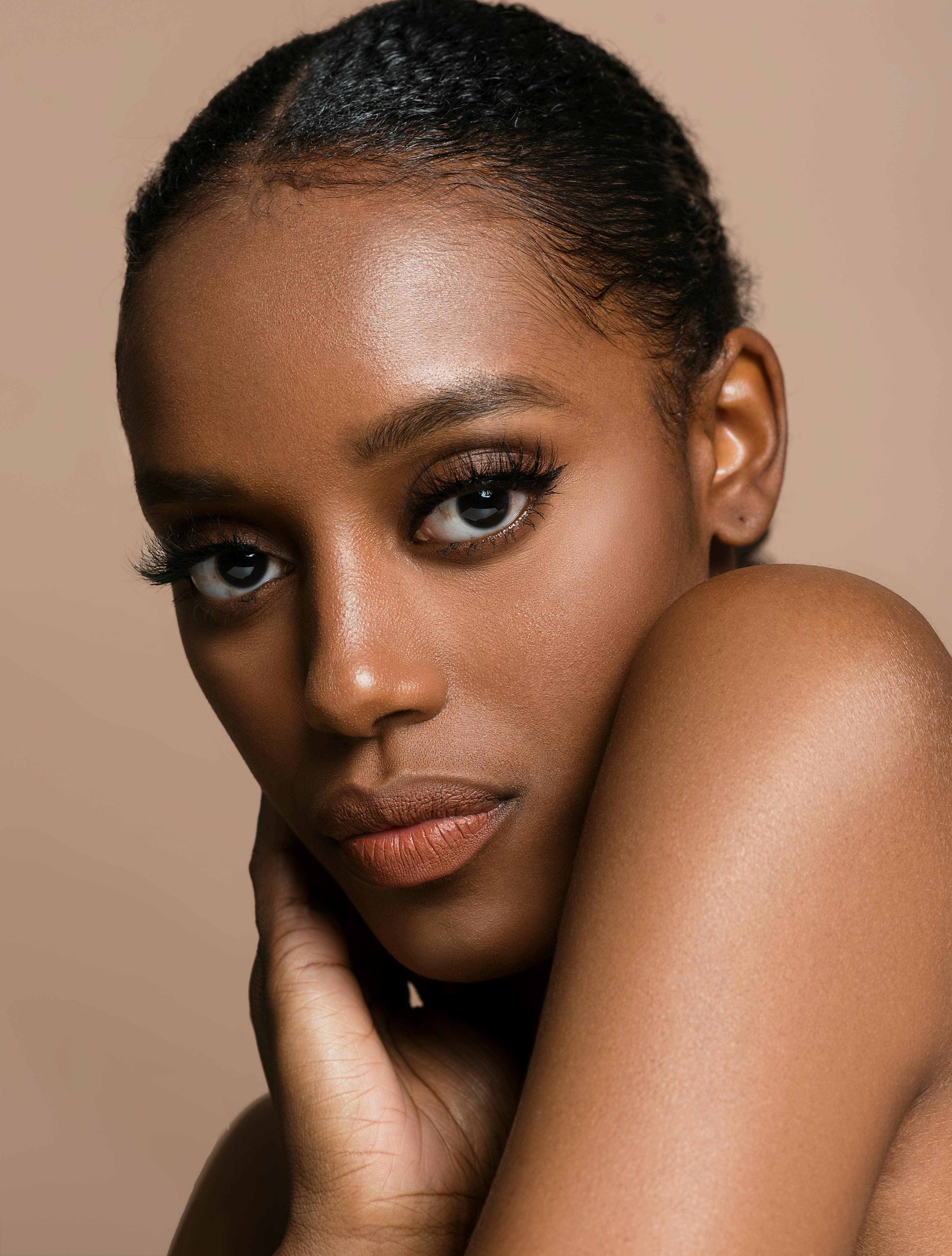 Dewy luminous skin